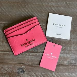 NEW Kate Spade Staci  Multi Card Holder  Pink